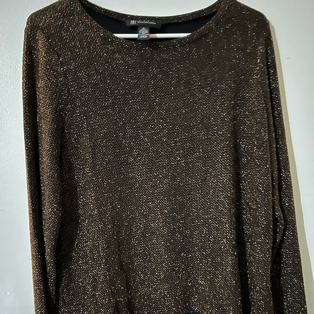 Inc Black with Gold Sparkles